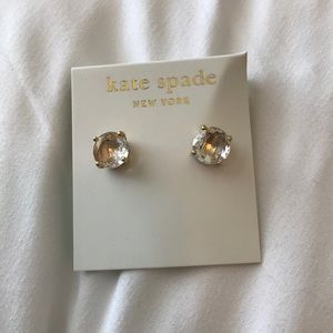 Kate spade crystal stud earrings